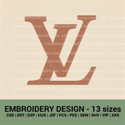 lv embroidery design|louis vuitton embroidery design.